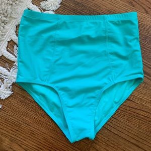 Old Navy High-Waisted Swim Bottoms - Teal XS